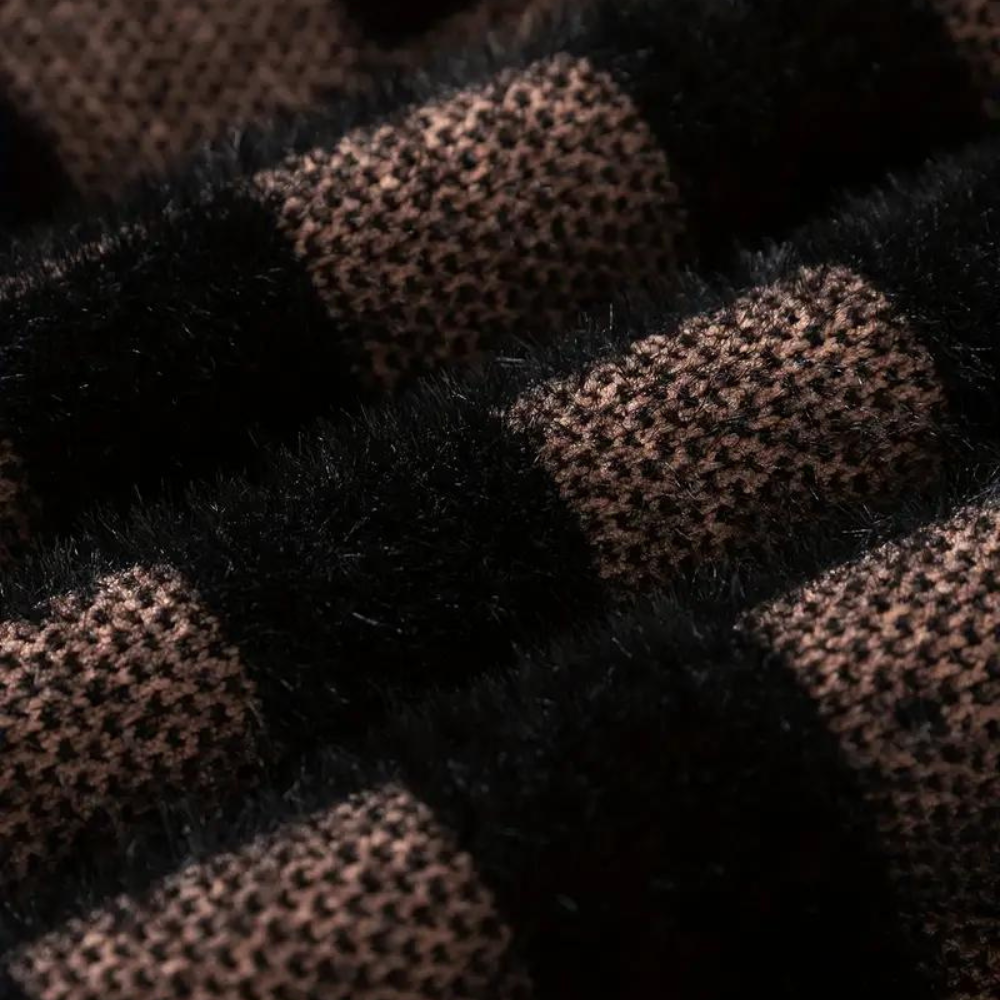 Agusztav - Weicher und dehnbarer Strickpullover für Männer