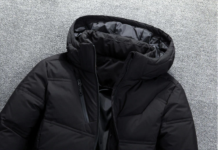 Extra warme Winterjacke mit Kapuze - Kartier