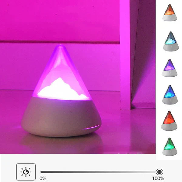Kabelloses LED-Eisberg-Nachtlicht - IceGlow | USB RGB-Stimmungsbeleuchtung