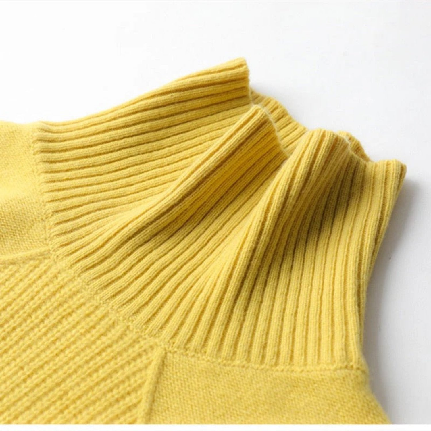 Valmere – Pull à col roulé pour femmes en coton, classique et chaud