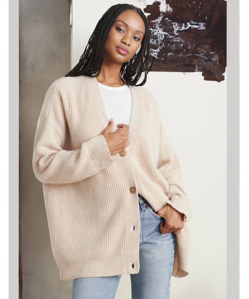 Strickjacke aus Kokon - Izara