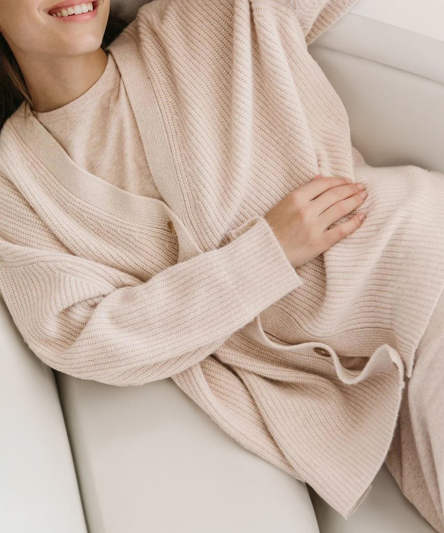 Strickjacke aus Kokon - Izara