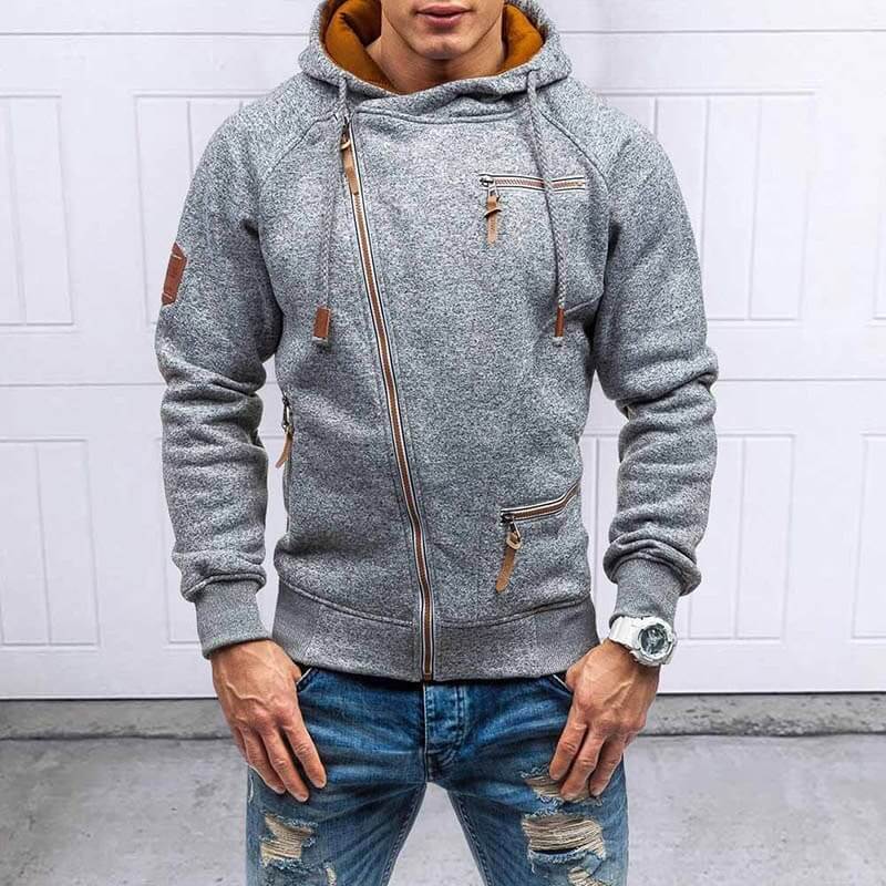 Warmer Kapuzenpullover für Männer - Rehan