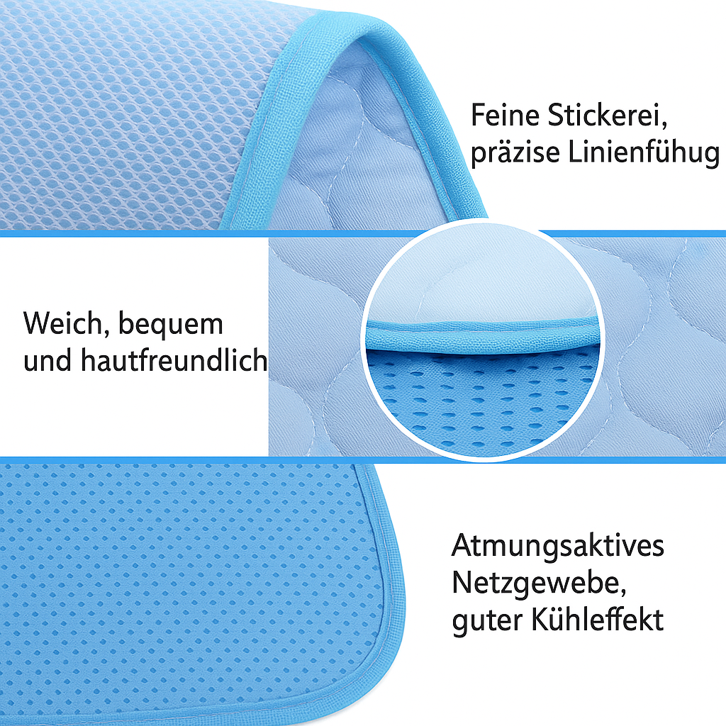 KoudeKomfort Haustier Kühlmatte | Selbstkühlend und Erfrischend für Haustiere