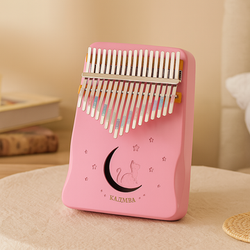 Træ – 17-Tasten Kalimba Daumenklavier aus Holz – Anfänger Musikset