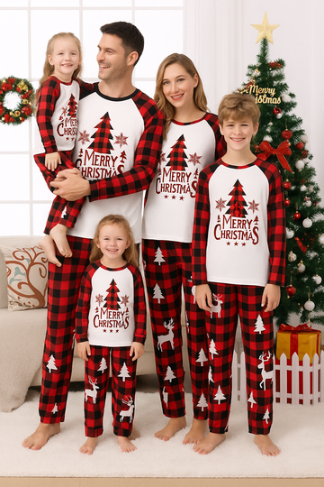 NordLoom Familywear – Vianočné pyžamové sady pre celú rodinu