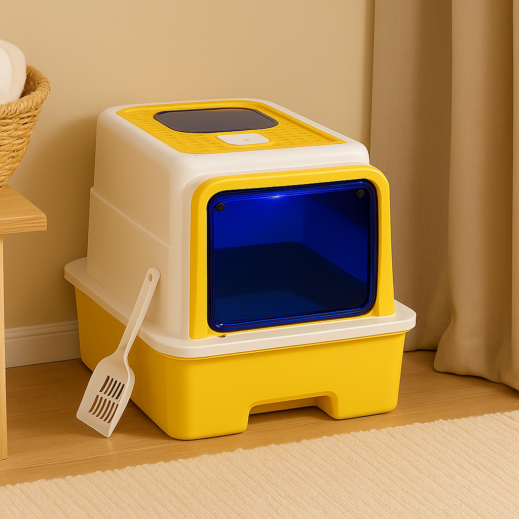 SteriPaw Haven – Automatisches Selbstreinigendes Katzenklo mit UV