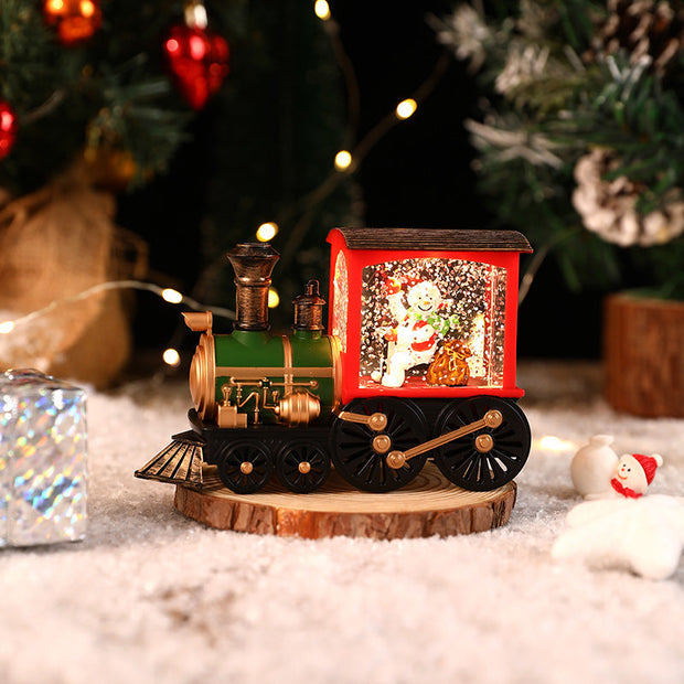 Julemusikboks - Tog - Julesange - Musikboks - Juledekoration
