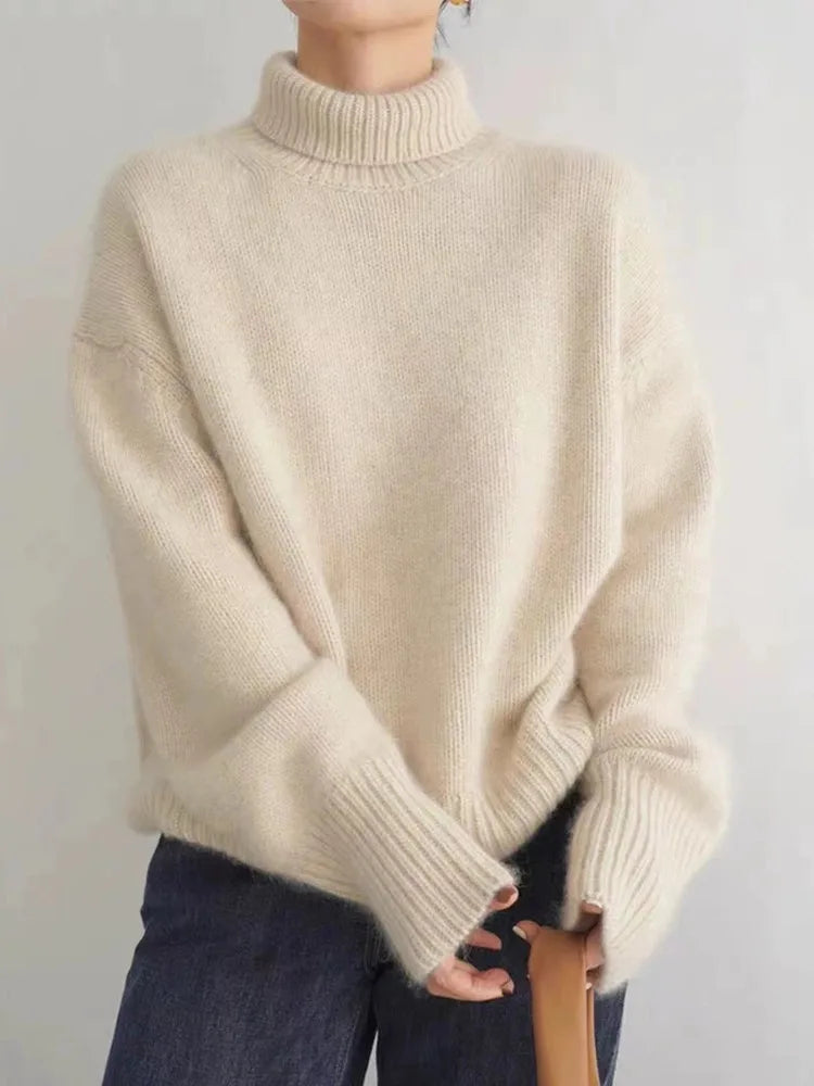 Devako Lin - rullekravepullover
