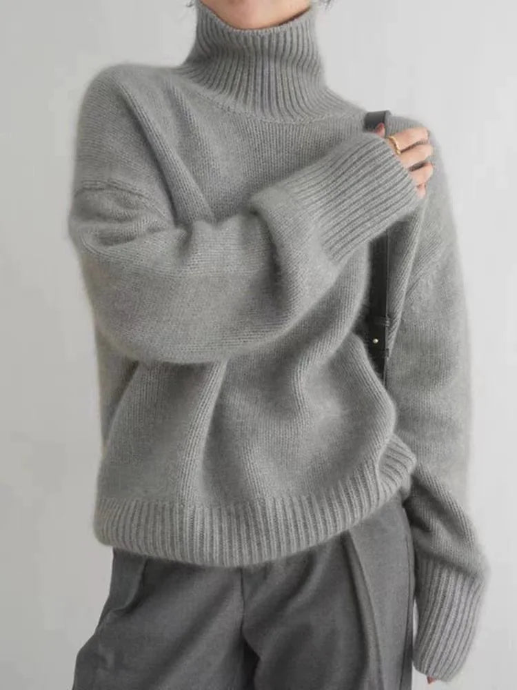 Devako Lin - rullekravepullover