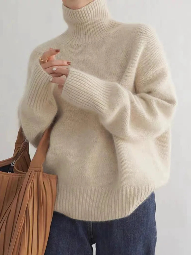 Devako Lin - rullekravepullover