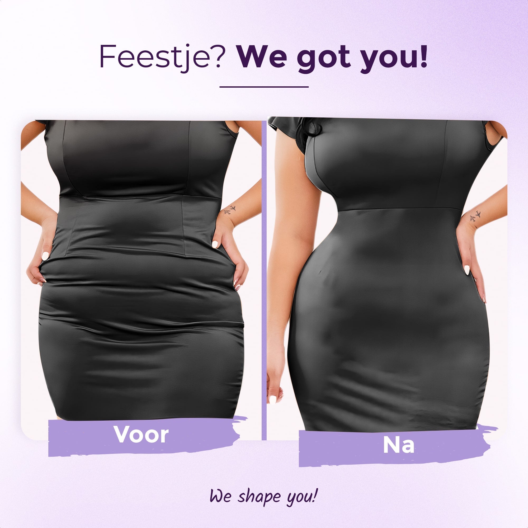 Korrigierende High Waist Short