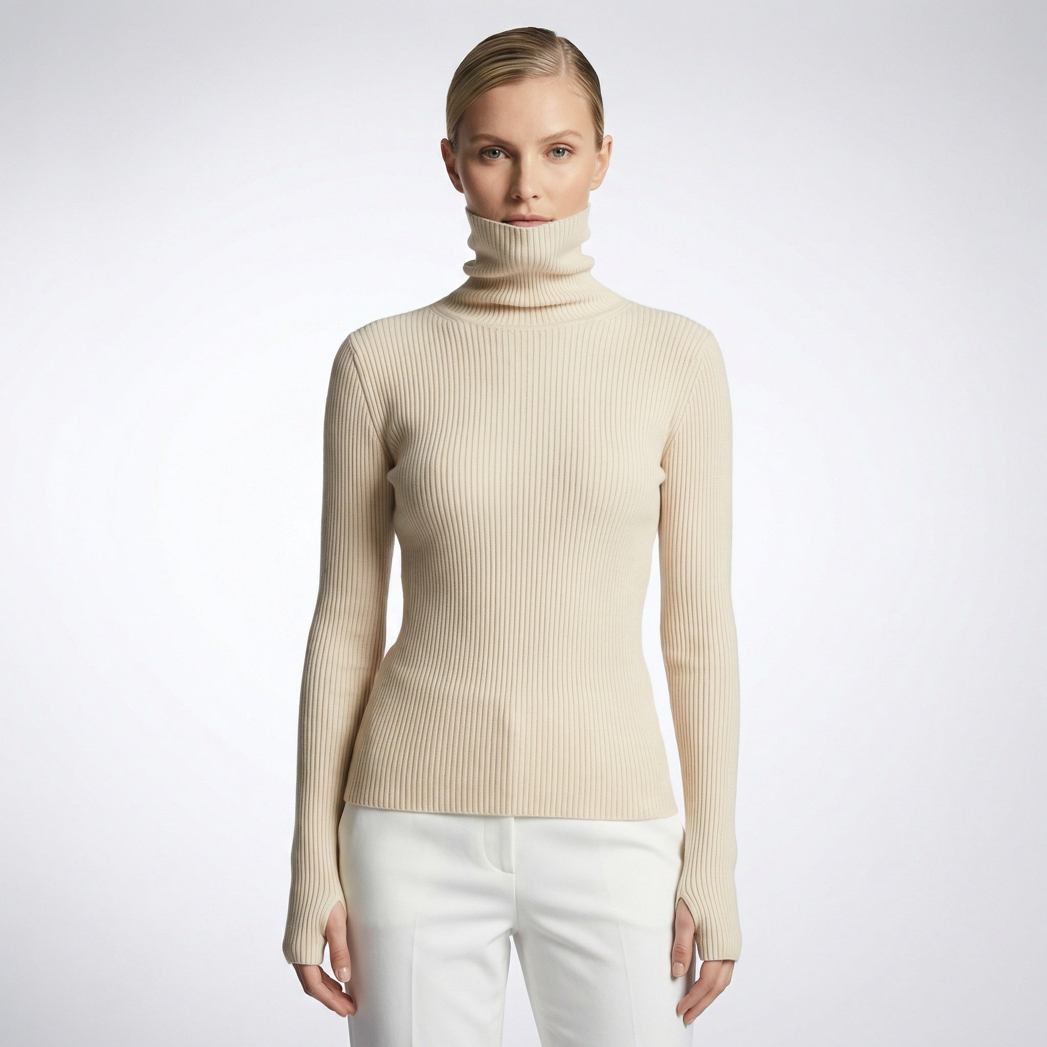 HELIAR varme kashmir rullekravepullover | stilfuld og luksuriøs vintermode