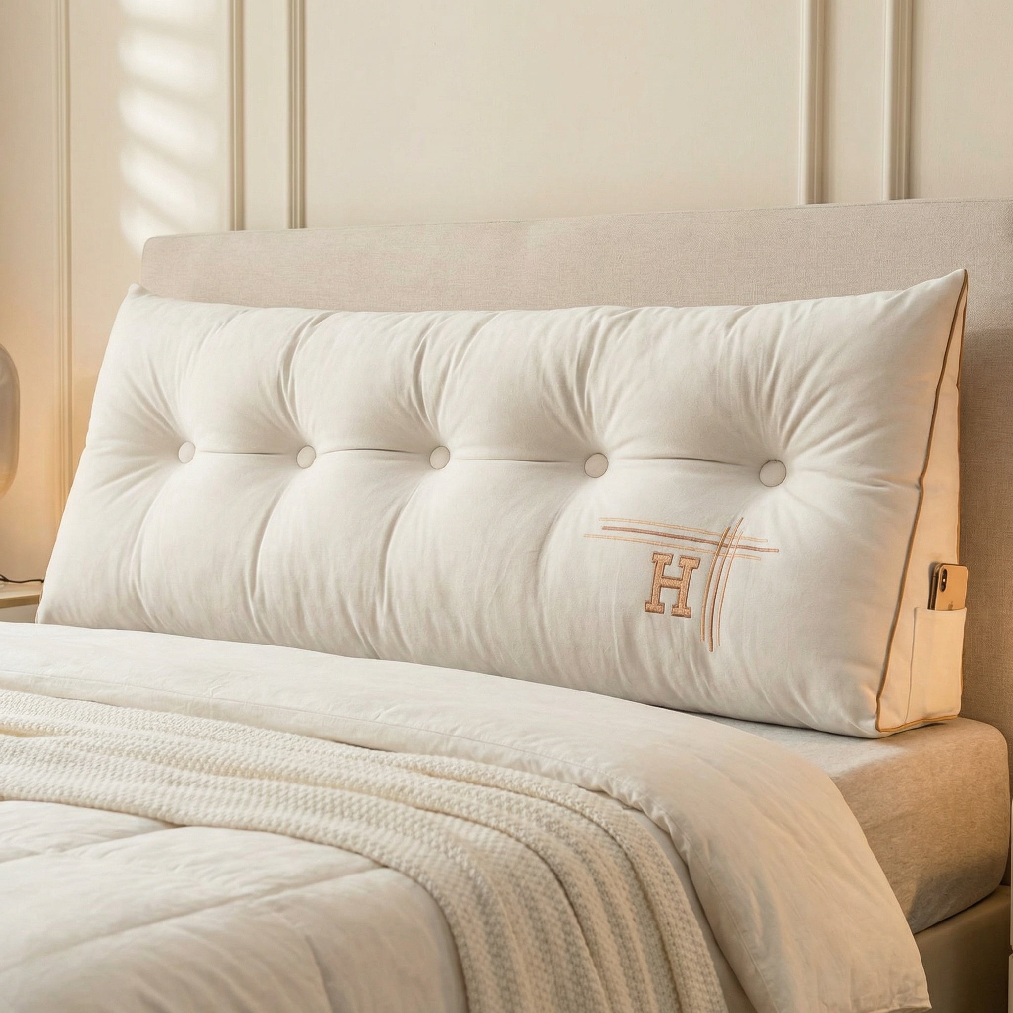 Rückenkissen Groß – Weich, Stützend & Komfortabel für Bett und Relaxbereich