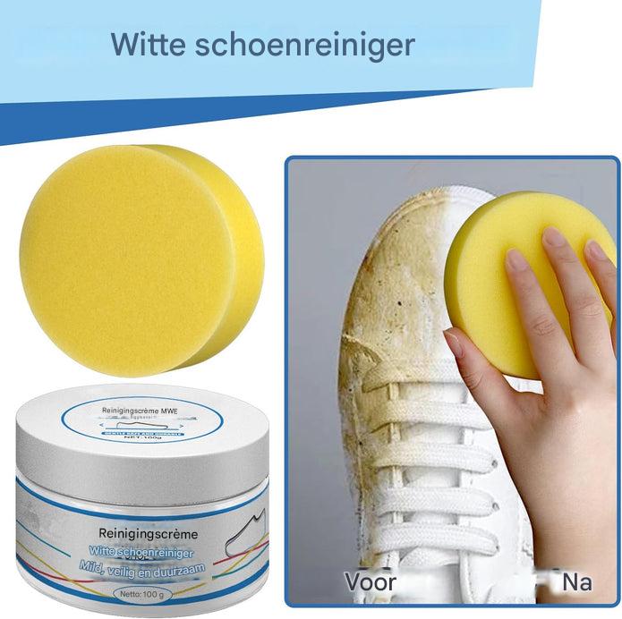 FreshShoe Crème pour baskets – Nettoie et entretient tous les matériaux, 100 ml