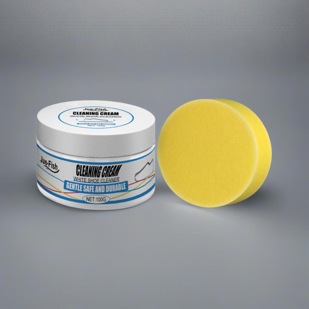 FreshShoe Crème pour baskets – Nettoie et entretient tous les matériaux, 100 ml