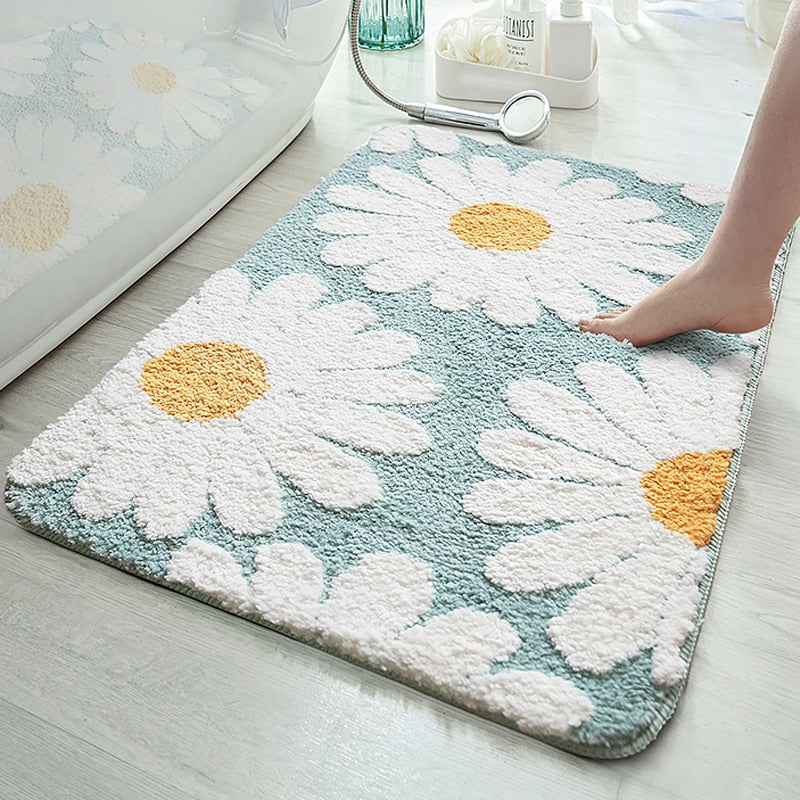 Tapis de bain Daisy Bloom