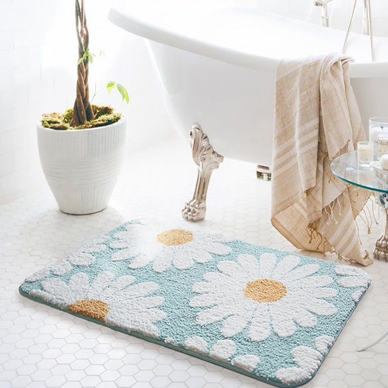 Tapis de bain Daisy Bloom