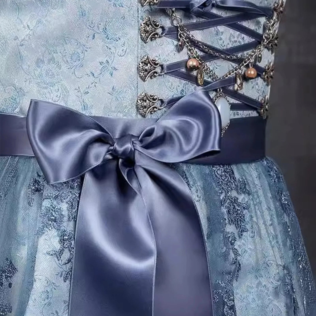 BergHerz – Damen Dirndl Baumwolle traditionell – Für Oktoberfest & Feste