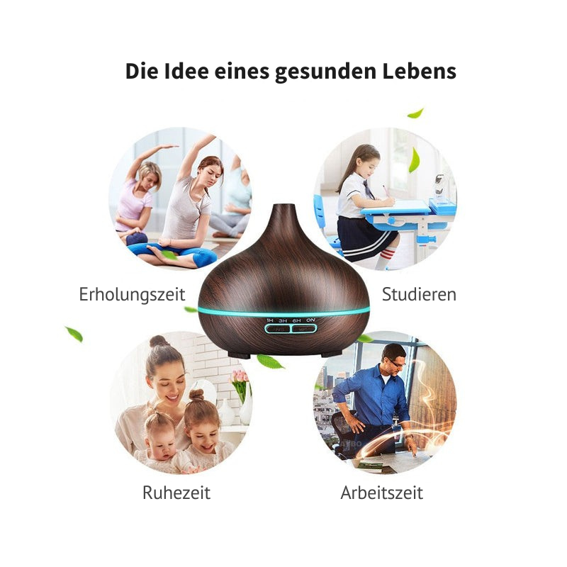AromaEase Diffusor – Stilvolle Aromatherapie für Ihr Zuhause
