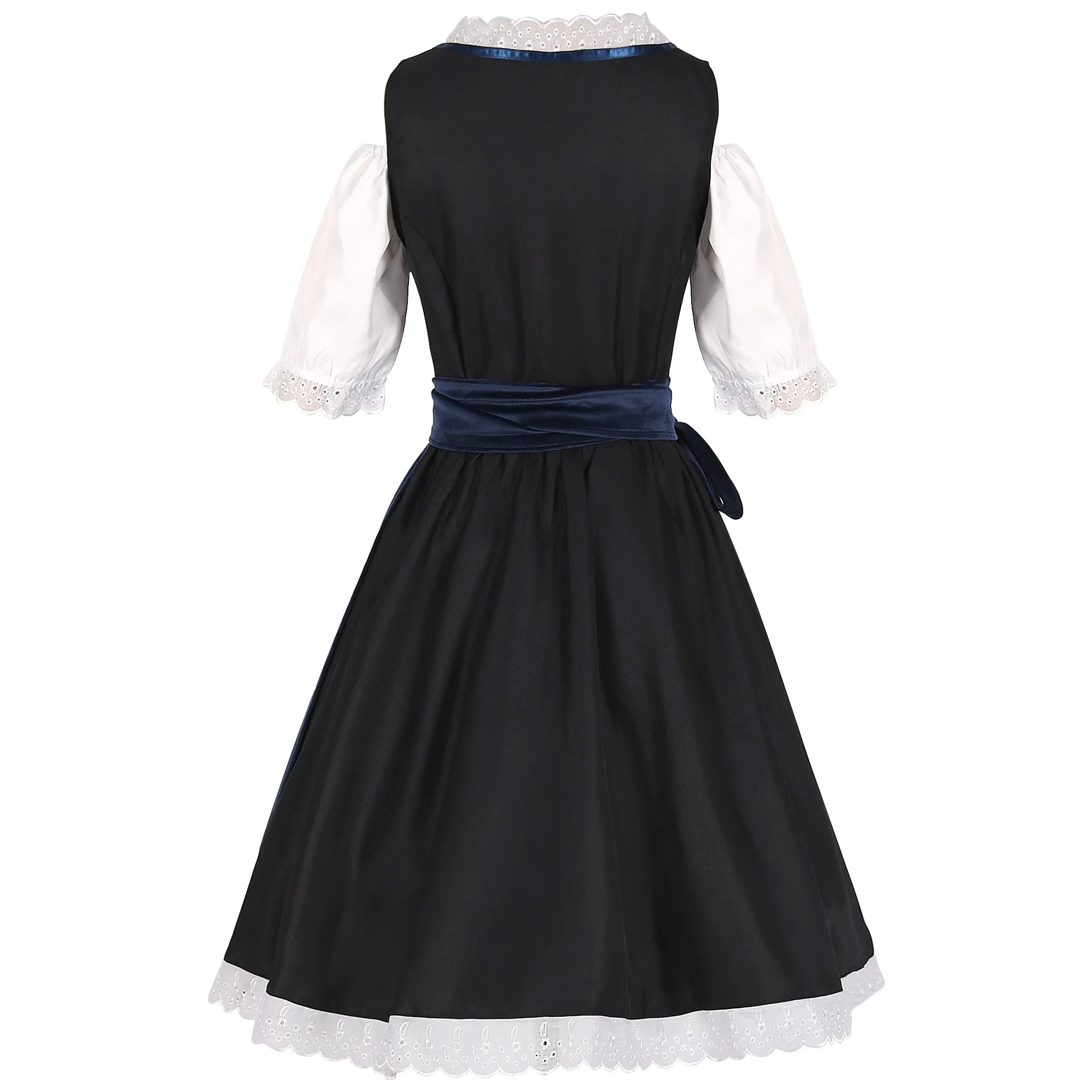 BavariaStyle – Dirndl Kleid mit Schürze & Spitze – Wiesn-Look für Damen