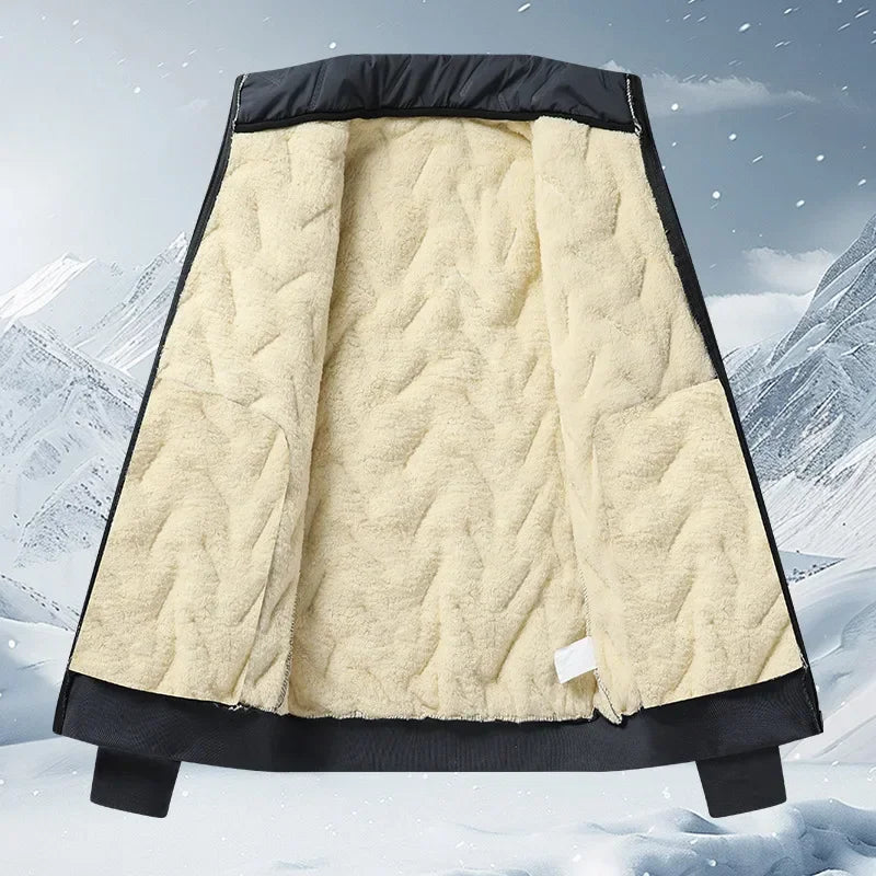 FrostKid – Ensemble d'hiver pour enfants avec veste polaire et pantalon, coupe-vent et chaud