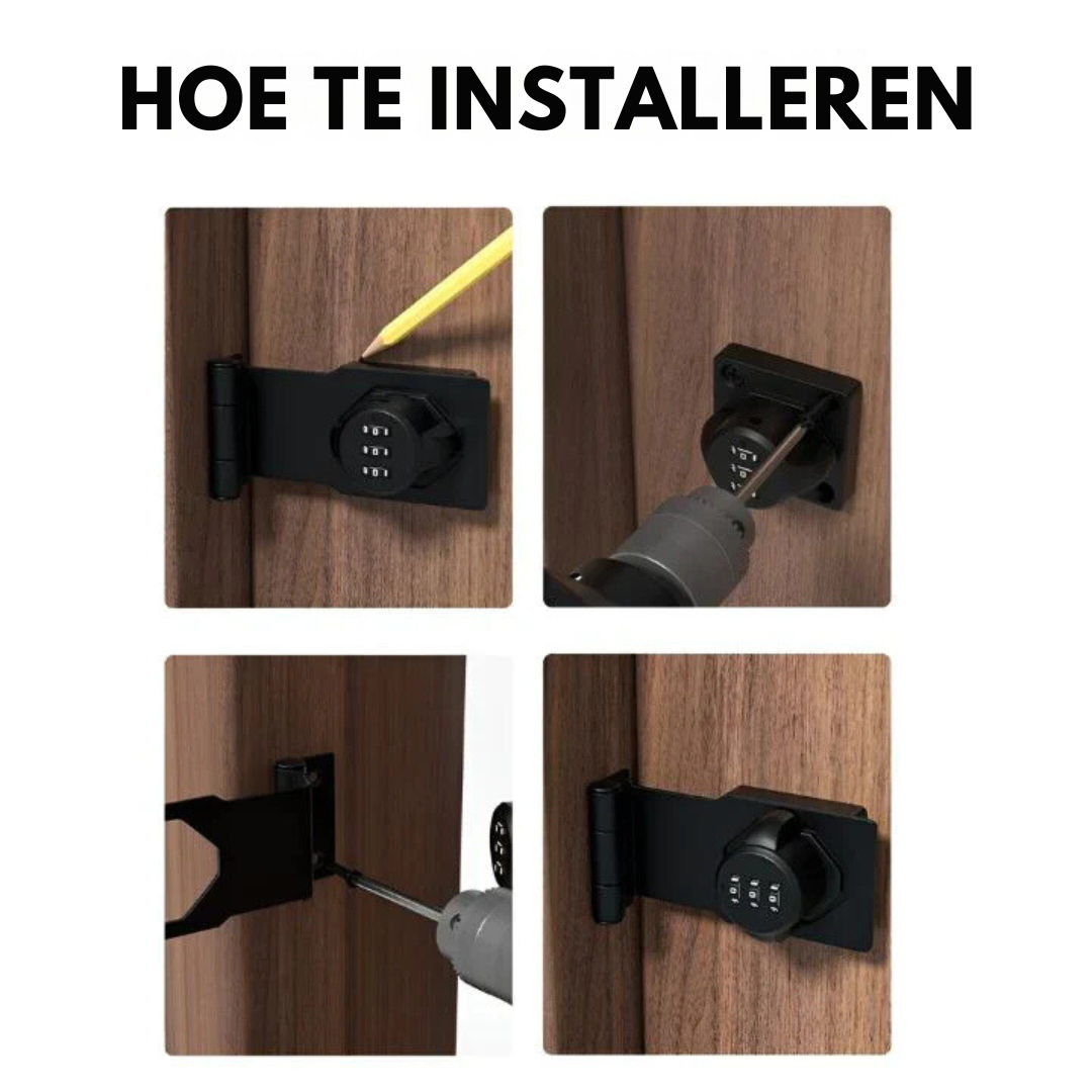 SafeLock-kombinationslås - nøglefri og alsidig sikkerhed