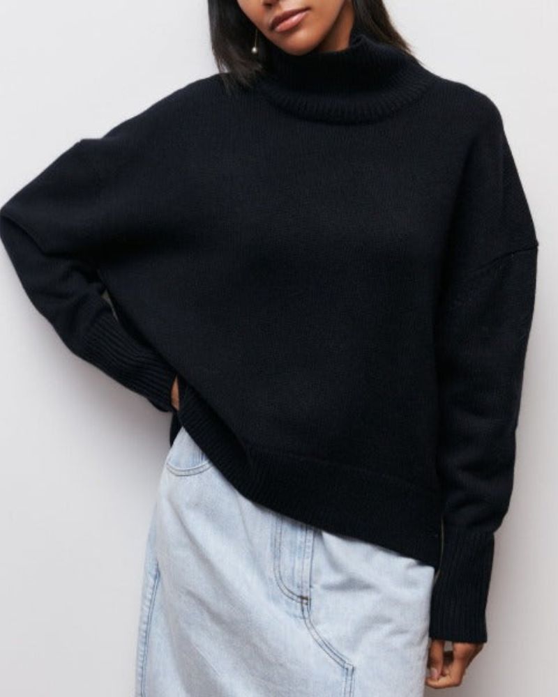 Devako Evy - Dame-rullekravepullover