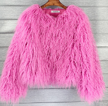 Eleganter Damen Kunstpelzmantel – Warm, Stylisch, Wintertauglich