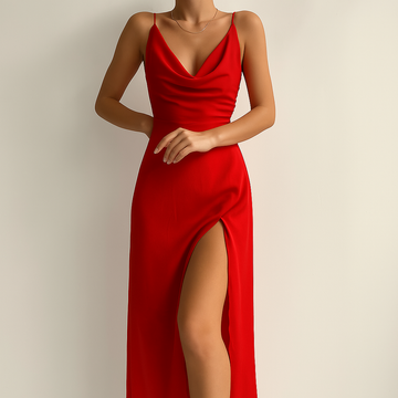 Elegantes Frühlings-Sommerkleid für festliche Anlässe & Events