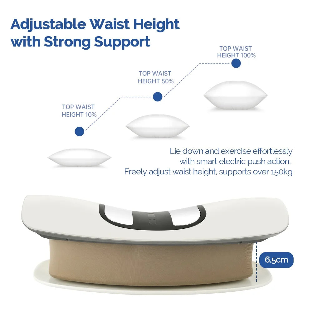 Elektrisches Rückendehngerät mit Vibrationsmassage für Lendenwirbel, aufblasbar und verstellbar 2