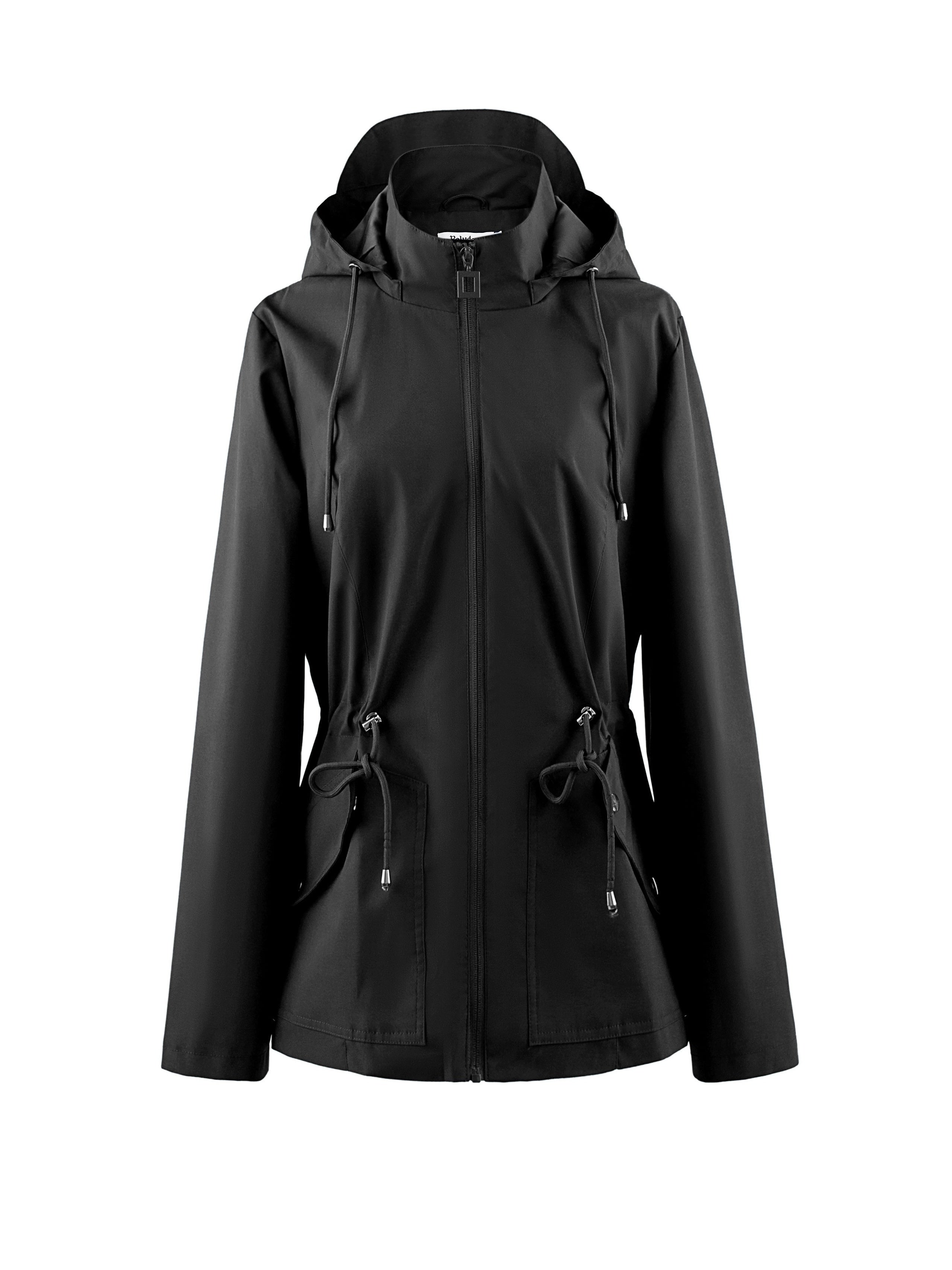 Emma – Wasserdichte, taillierte Kapuzenjacke – Eleganz trifft Funktion