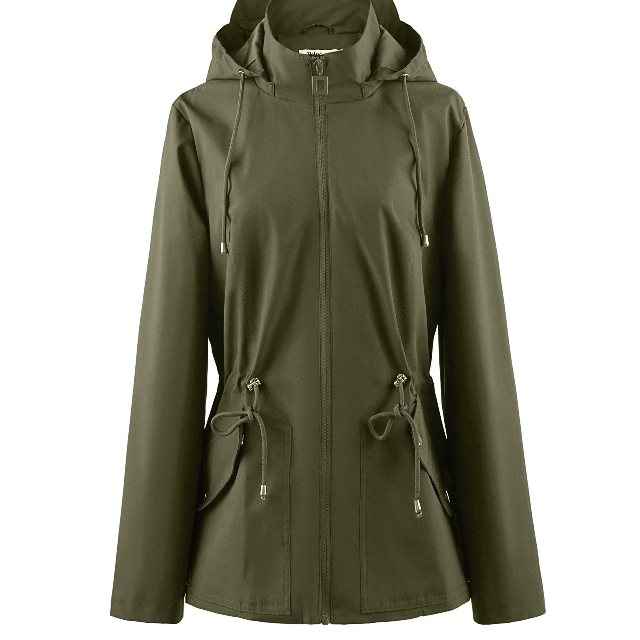 Emma – Wasserdichte, taillierte Kapuzenjacke – Eleganz trifft Funktion
