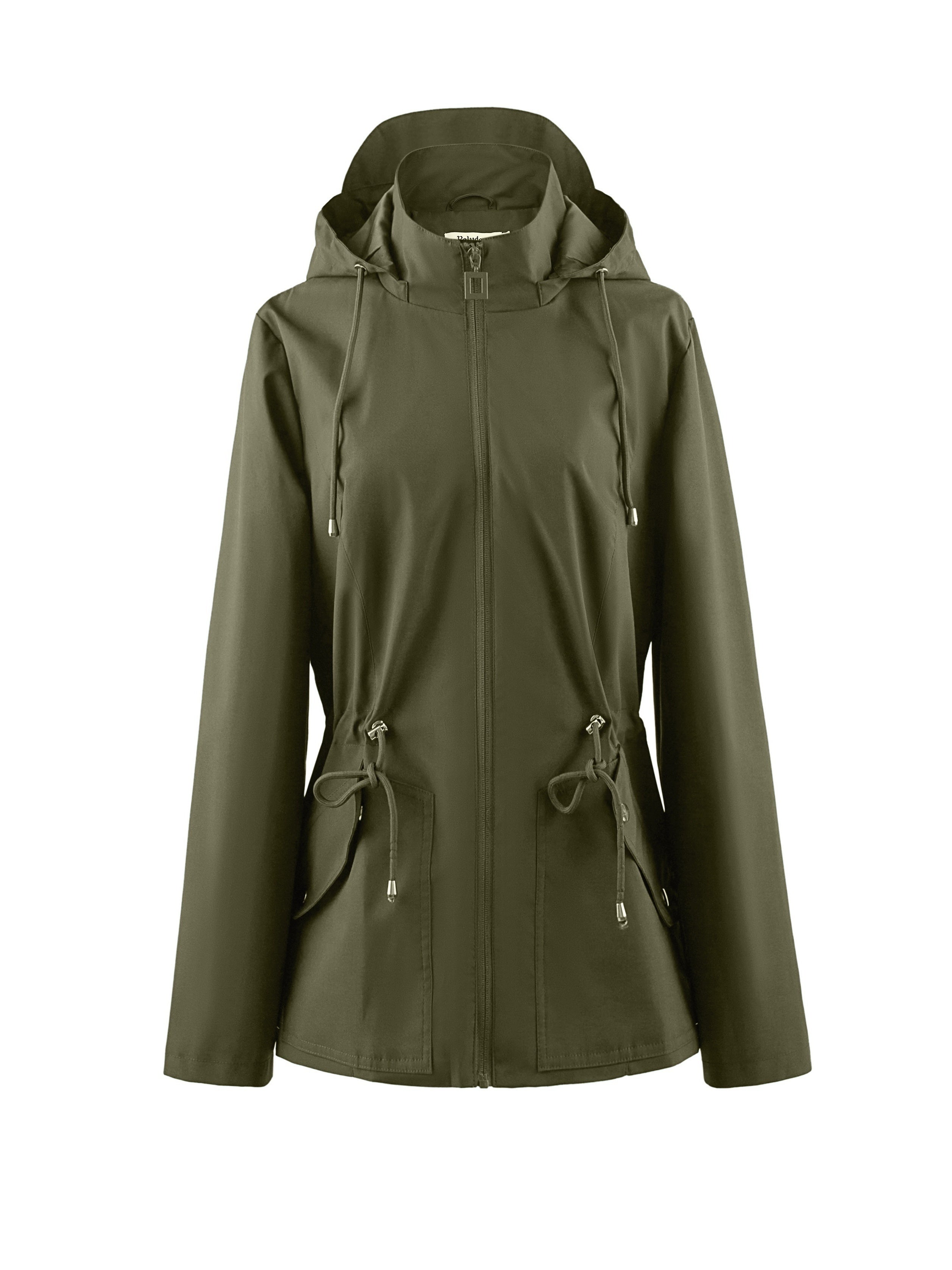 Emma – Wasserdichte, taillierte Kapuzenjacke – Eleganz trifft Funktion