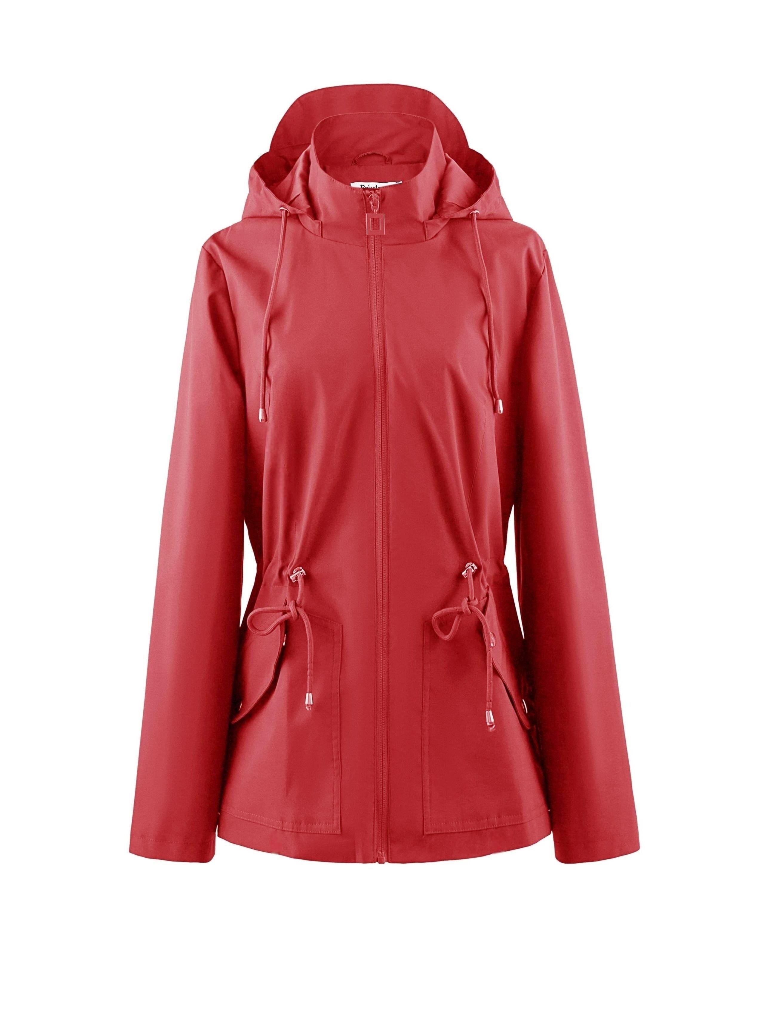 Emma – Wasserdichte, taillierte Kapuzenjacke – Eleganz trifft Funktion