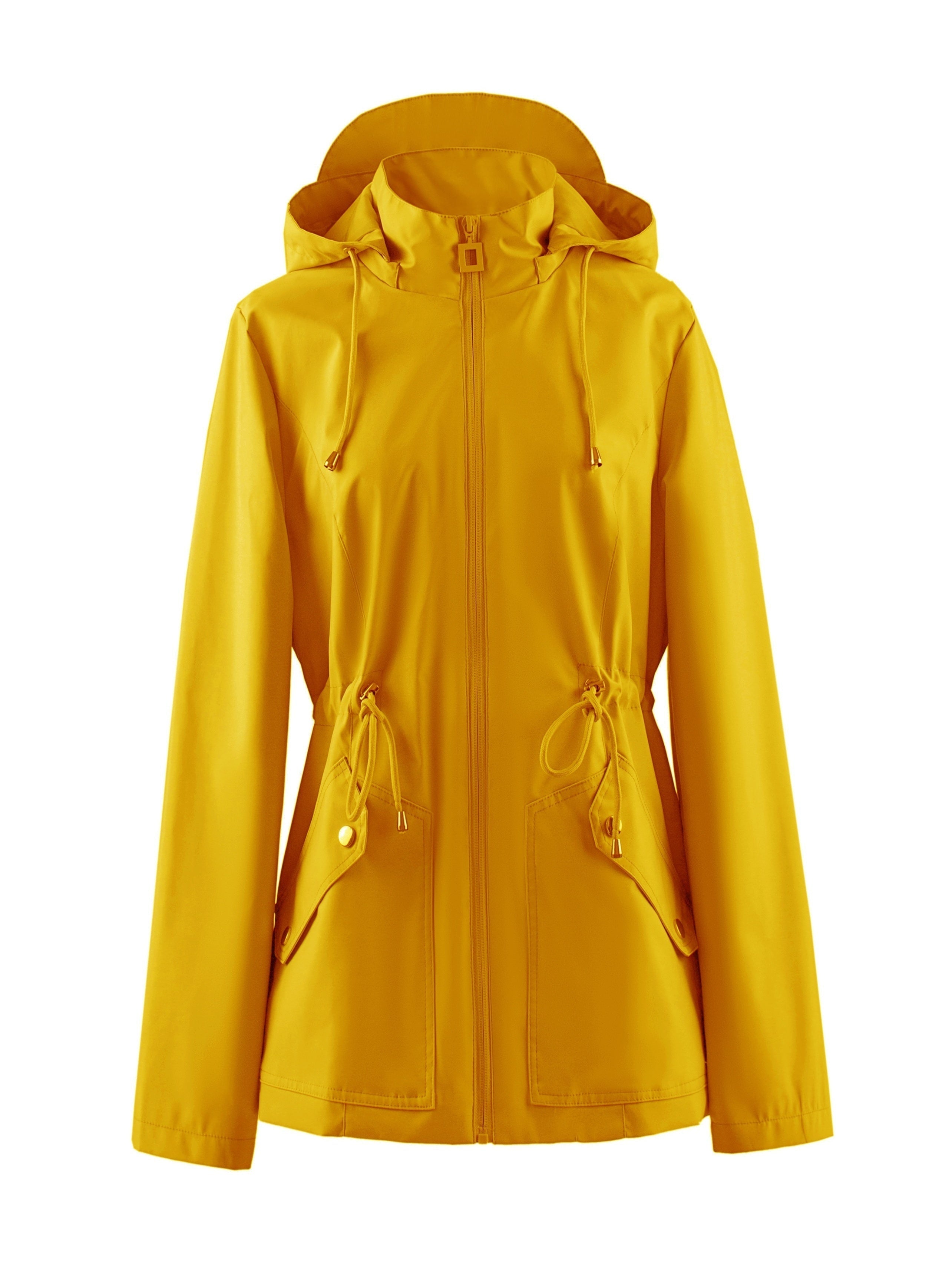 Emma – Wasserdichte, taillierte Kapuzenjacke – Eleganz trifft Funktion