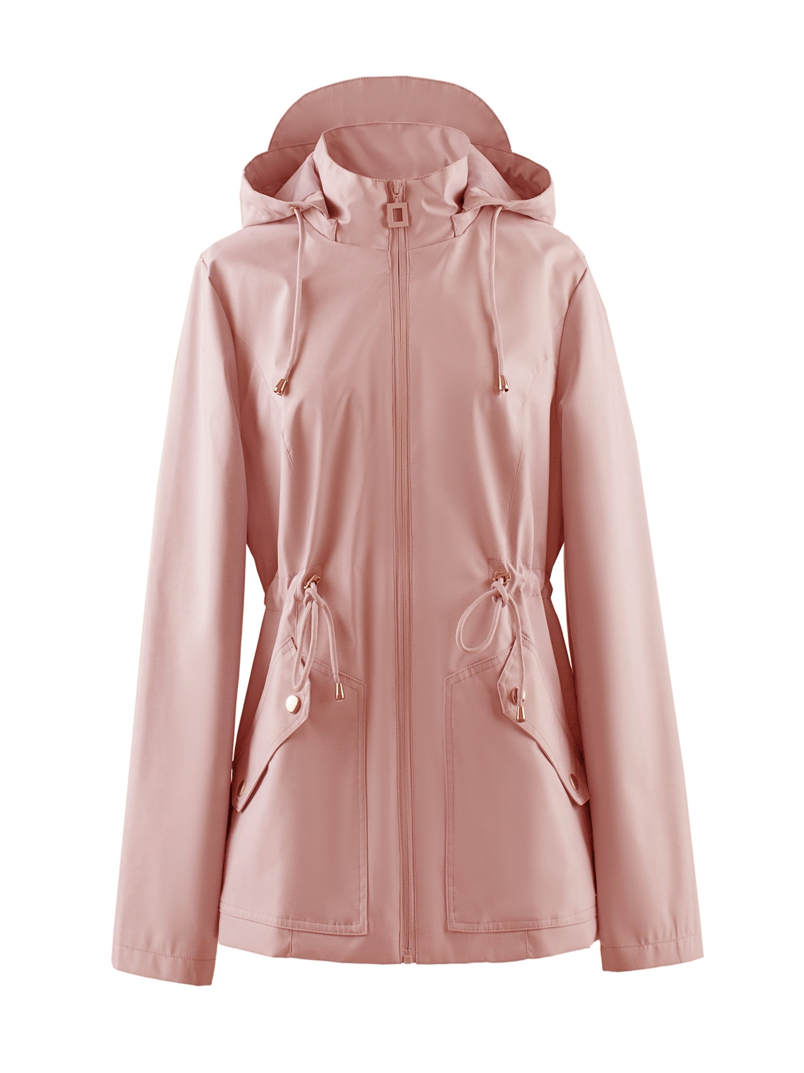 Emma – Wasserdichte, taillierte Kapuzenjacke – Eleganz trifft Funktion