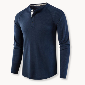 Smalt Henley-skjorte - Jordan