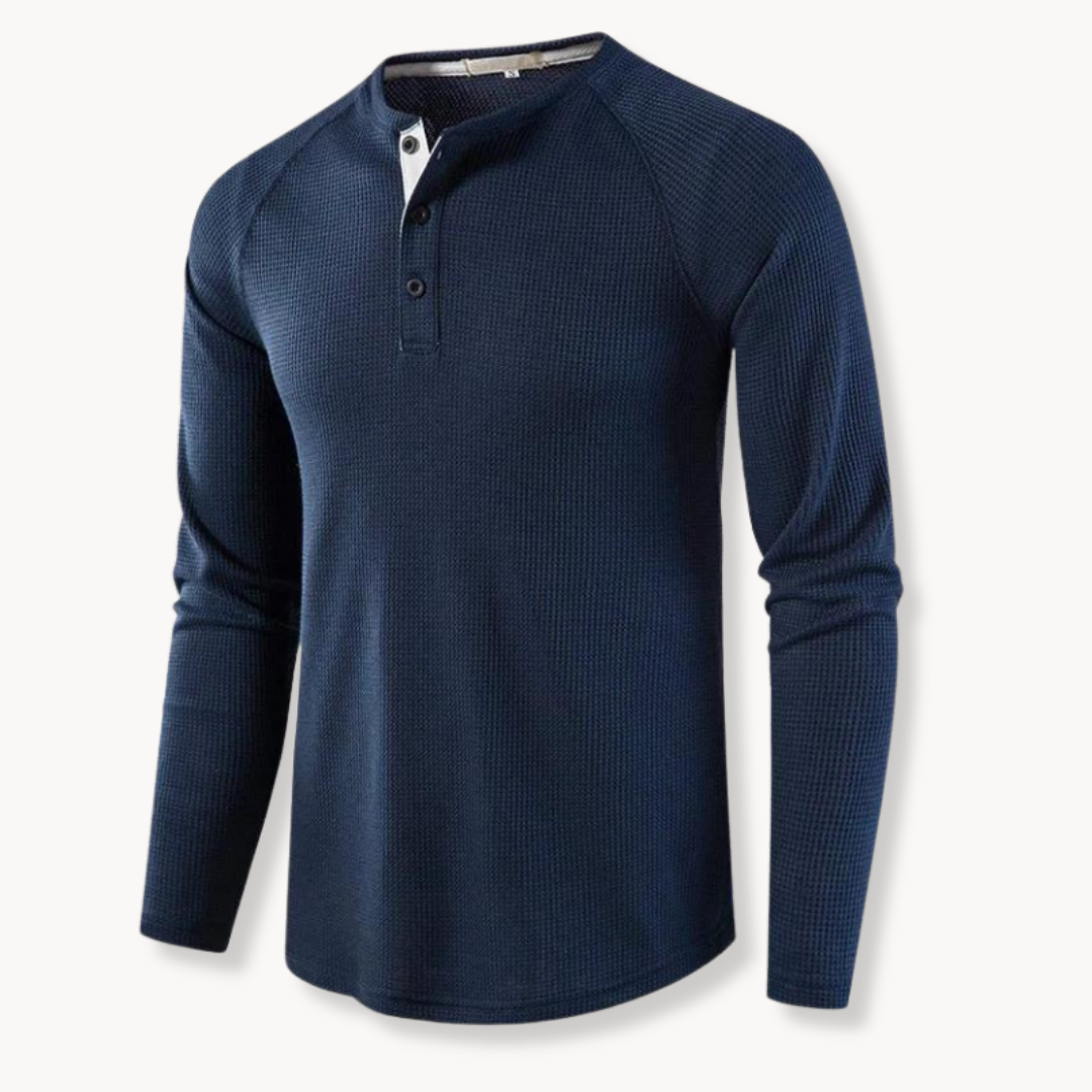 Smalt Henley-skjorte - Jordan