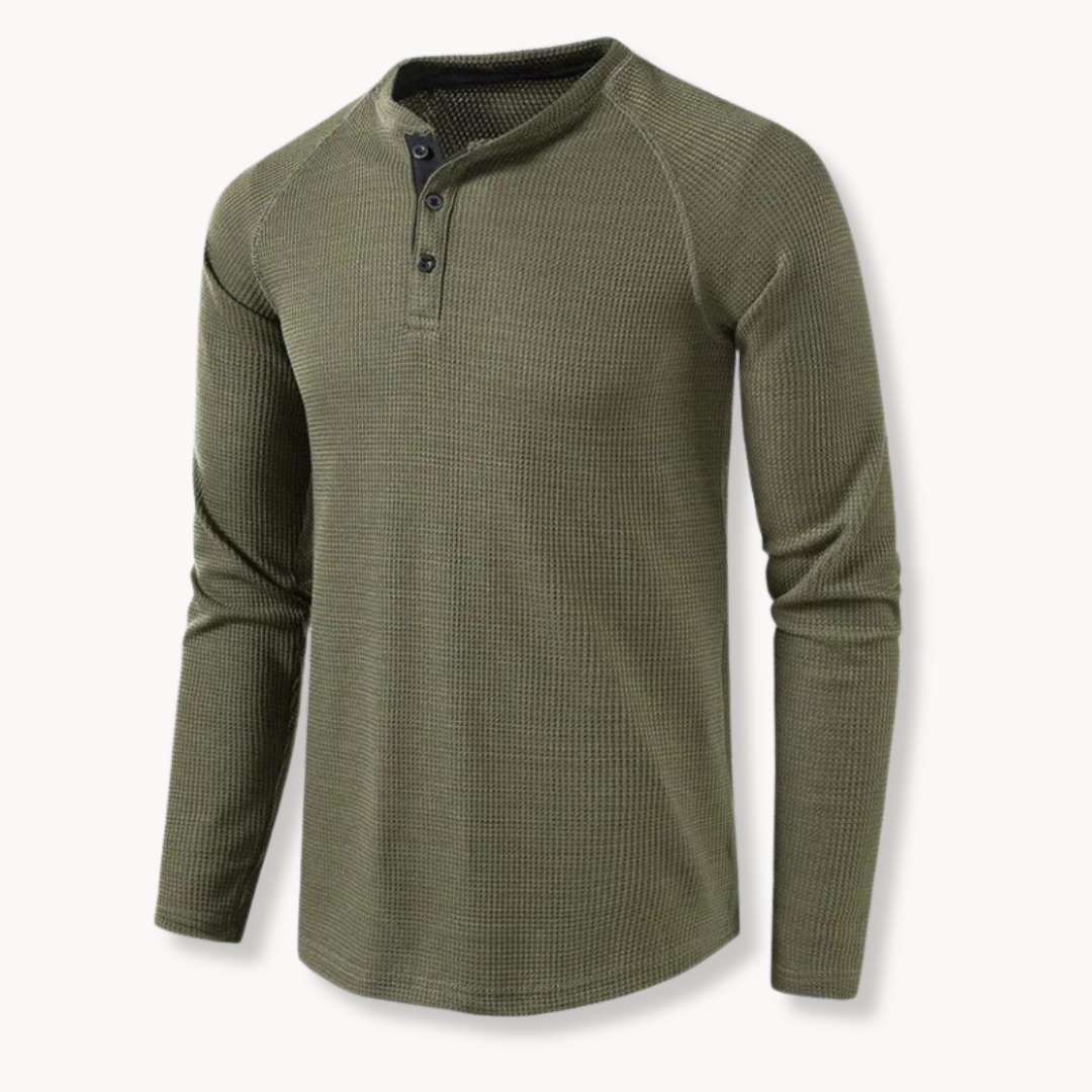 Smalt Henley-skjorte - Jordan