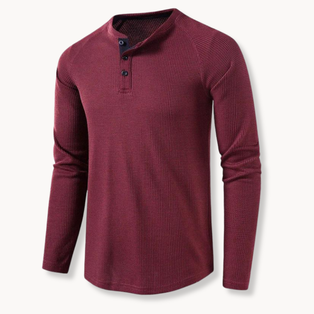 Smalt Henley-skjorte - Jordan
