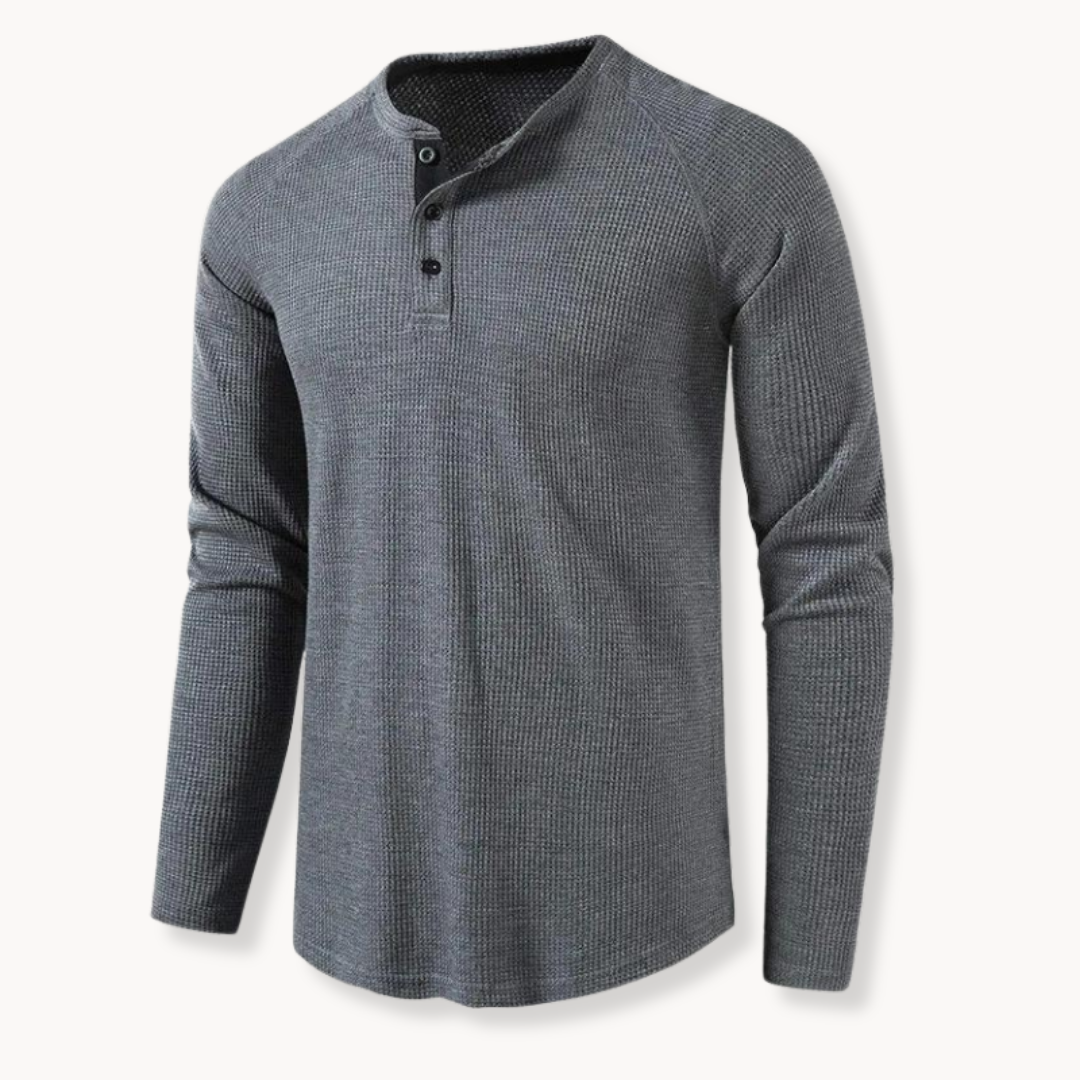 Smalt Henley-skjorte - Jordan