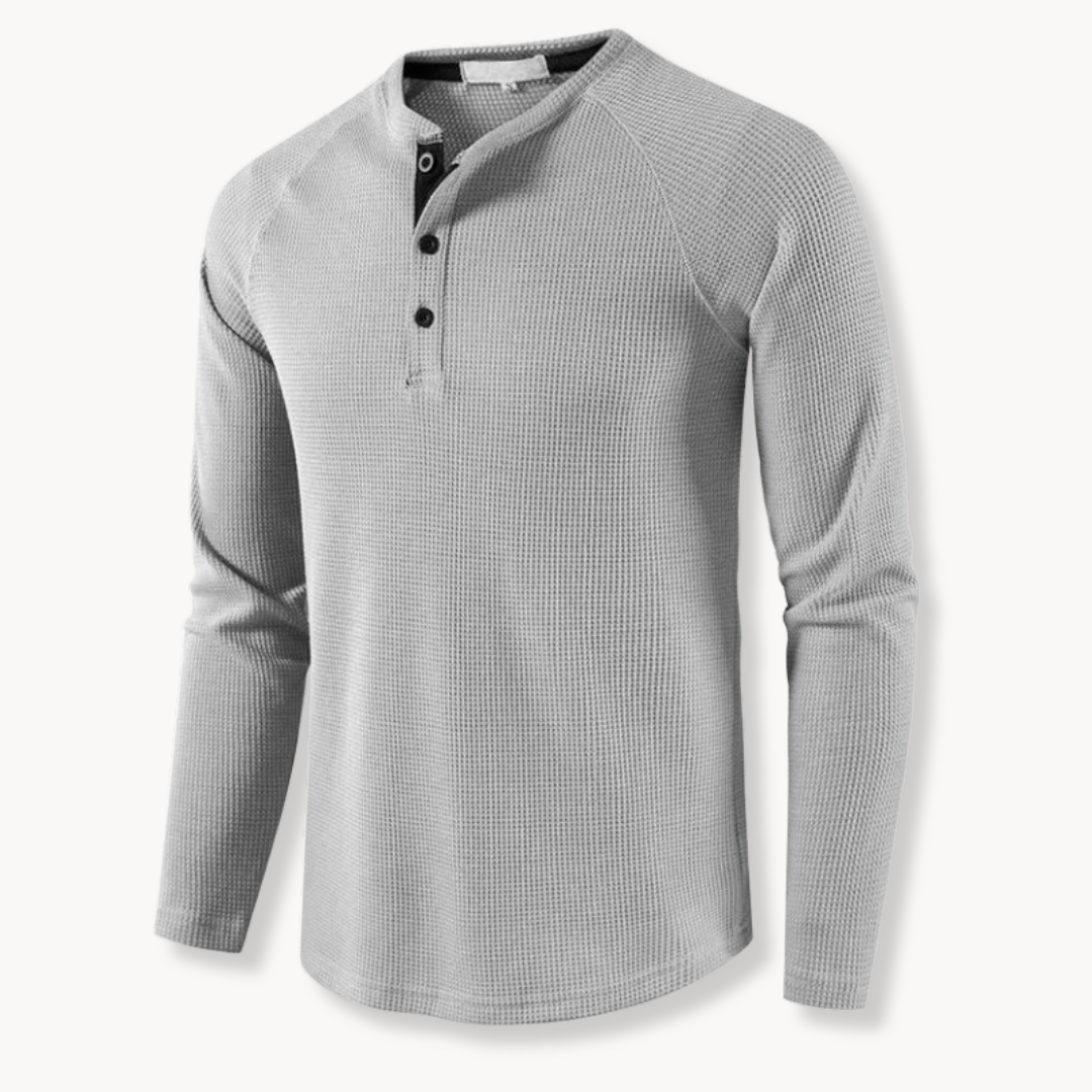Smalt Henley-skjorte - Jordan