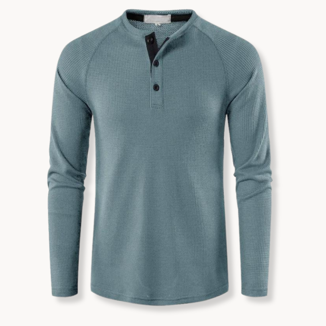 Smalt Henley-skjorte - Jordan