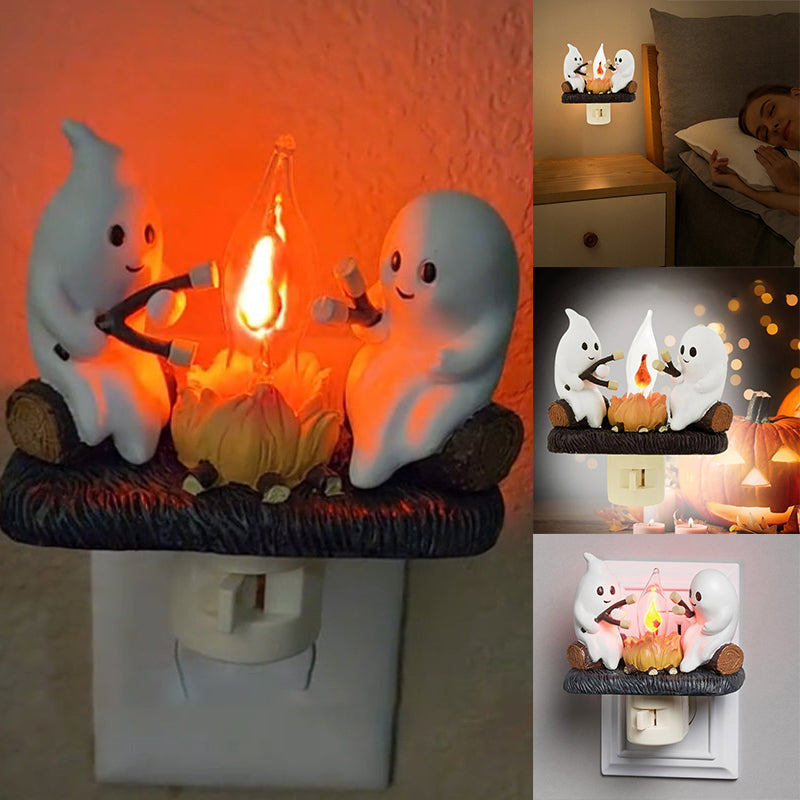 FlameGlow Simuleret Bål Lampe - Hjemsøgte Stemningsbelysning