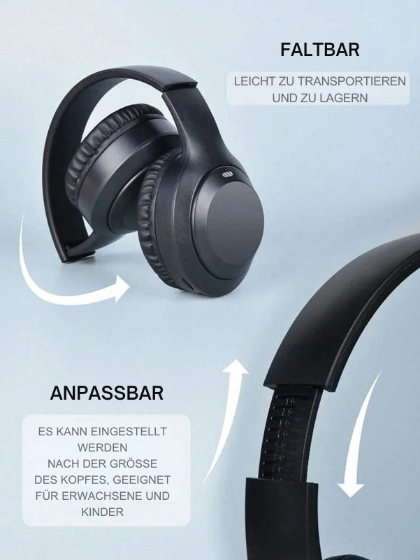 SoundEase hovedtelefoner – foldbar musikoplevelse til farten