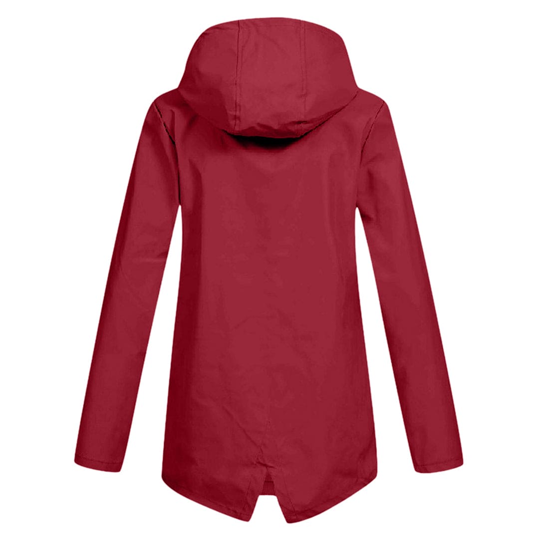 Giacca Ottoline - Cappotto con cappuccio impermeabile per donne