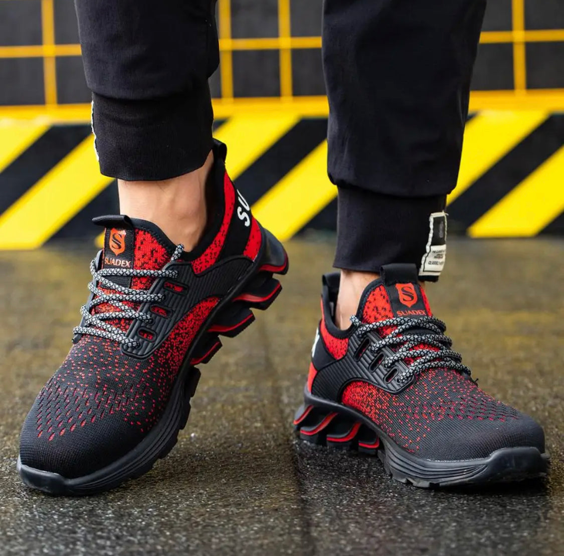 Devako Sicherheits-Sneaker – Leicht, mit Stahlkappe und rutschfester Sohle