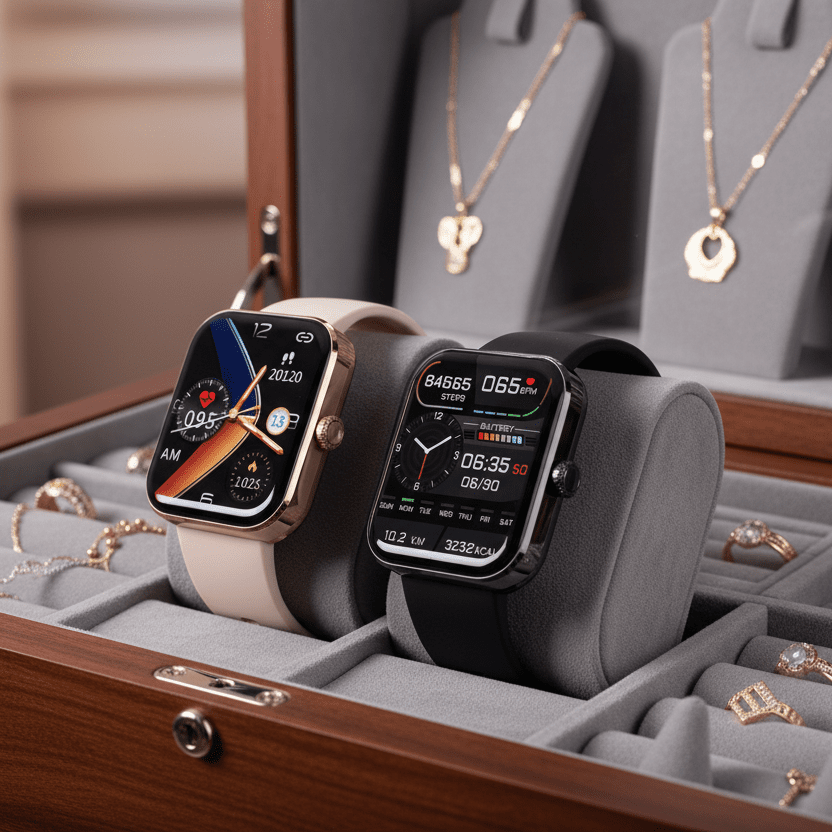 Smartwatch mit Farbdisplay – Klare Übersicht & Komfort für den Alltag