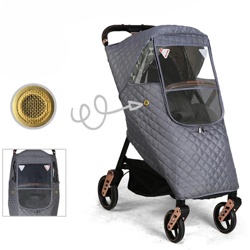 Ganzjahres-Wetterschutz-Set für Kinderwagen – 1+1 GRATIS Aktion